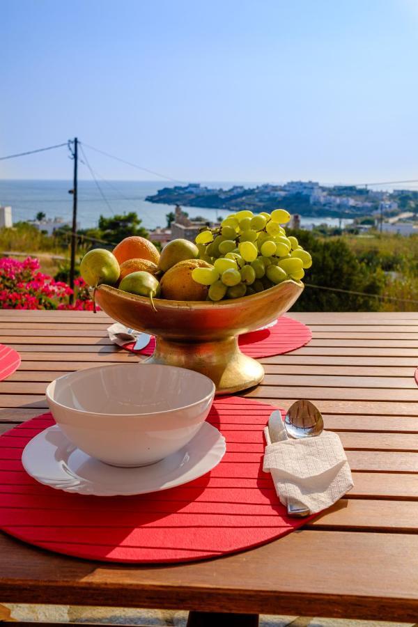 Sea View Villa Megas Gialos - Nites Bagian luar foto